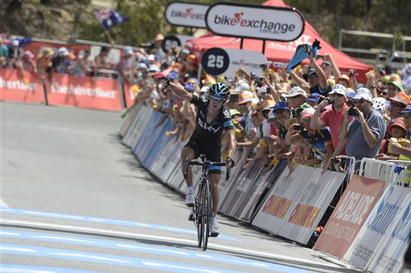 Richie Porte wins stage 5